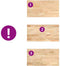vidaXL - Keuken - werkblad - rechthoekig - 120x63,5x4 - cm - massief - eikenhout