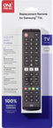 One For All URC4910 - Vervangende afstandsbediening - 100% compatibel met Samsung TV's - 3 sneltoetsen voor streamingdiensten