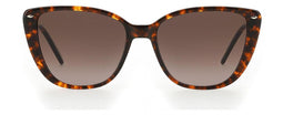 FOSSIL FOS2101/G/S - Zonnebril - Bruin frame - Bruine lenzen