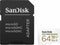 SanDisk Max Endurance - Micro SD-Kaart - 64 GB - UHS-I Klasse 10 - Wit
