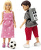 Lundby poppenhuis Set - Twee schoolkinderen
