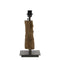 Light & Living Tafellamp Siji - Bruin - 18x18x40cm - Woonkamer - Slaapkamer