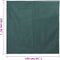 vidaXL - Plantenhoezen - met - ritssluiting - 2 - st - 70 - g/m² - 1,55x1,55 - m