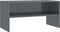 vidaXL - Tv-meubel - 80x40x40 - cm - bewerkt - hout - hoogglans - grijs
