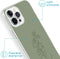 iMoshion Hoesje Geschikt voor iPhone 13 Pro Hoesje Siliconen - iMoshion Design hoesje - Groen / Floral Green