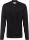 Esprit Heren Sweater - Collegekraag - 100% biologisch katoen - Maat S