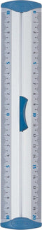Aluminium 20 cm liniaal - maatvoering tweezijdig