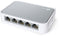 TP-Link TL-SF1005D - Unmanaged Switch - 5x 100Mbps Ethernet - 1Gbps maximale bandbreedte