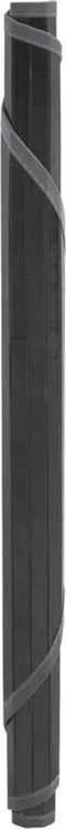 vidaXL - Vloerkleed - rond - 60 - cm - bamboe - grijs