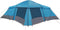 vidaXL - Familietent - met - Ramen - Dome - Blauw - 4-Persoons - Waterdicht
