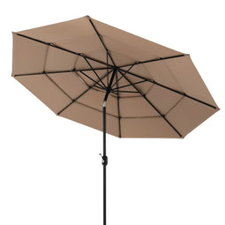 Coast Tuinparasol - 300 cm - Dubbel geventileerd - Bruin
