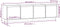 vidaXL - Tv-meubel - 156x37x45 - cm - massief - grenenhout - wit