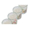 Kaars DKD Home Decor Wit 5 x 5 x 6 cm (4 Stuks)