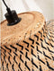 GOOD&MOJO Vloerlamp Ibiza - Bamboe/Zwart - 77x50x150cm - - Staande lampen voor Woonkamer - Slaapkamer