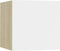 vidaXL - Tv-wandmeubelen - 4 - st - 30,5x30x30 - cm - wit - en - sonoma - eikenkleurig