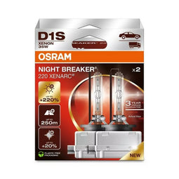 Osram Night Breaker 220 Xenarc D1S 66140XN2 set