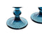 Set van bekers Home ESPRIT Blauw Kristal 380 ml (6 Stuks)