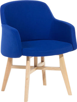 Beliani YSTAD - Stoel - Blauw - Kunststof