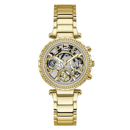 GUESS GW0403L2 dames horloge 37 mm - goudkleurig