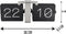 Karlsson - Flip clock No Case - Tafelklok - Metaal - 8,5x14x36cm - Zwart