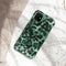 Selencia Hoesje Geschikt voor iPhone 12 Mini Hoesje - Selencia Maya Fashion Backcover - groen