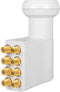 Megasat 0401088 - HD-Profi Octo-LNB - Voor 8 gebruikers - Wit