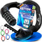 NEXTCOVER® Fietsslot LockOne met sleutel - hoge veiligheid - robuust & duurzaam - 3 sleutels