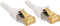 LINDY 47329 RJ45 Netwerkkabel, patchkabel CAT 6a (losse kabel CAT 7) S/FTP 15.00 m Wit Snagless 1 stuk(s)
