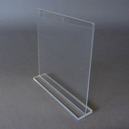 Klika - Menustandaard A4 met acryl voet - 12 stuks