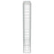 vidaXL - Schanskorfmuur - met - deksels - 100x20x150 - cm - gegalvaniseerd - staal