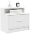 vidaXL - Nachtkastjes - 2 - st - met - lade - 51x31x47 - cm - wit