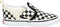 VANS TD Asher V - Lage sneakers - Klittenbandsluiting - (CHECKERS) BLACK/NATURAL - Maat 22