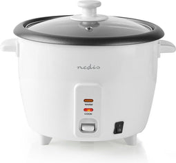 Nedis Rijstkoker - 1.5 l - 500 W - Aluminium stomer - Automatische uitschakeling