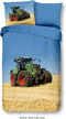 Good Morning Tractor - Kinderdekbedovertrek - 100% Katoen - Multi - (135x200 cm)