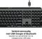 Smartify Pro Keys - Draadloos Toetsenbord - Bluetooth USB - Ergonomisch - Zwart