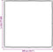 vidaXL - Doorzichtig - zeildoek - met - zeilringen - 2x2 - m - polyethyleen
