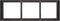 vidaXL - Plantenbak - 120x40x40 - cm - koudgewalst - staal - zwart