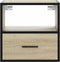 vidaXL - Nachtkastjes - 2 - st - wandgemonteerd - 40x31x39,5cm - sonoma - eikenkleur