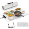 Coast Warmhoudmat - Elektrisch - Siliconen - Oprolbaar - 50-100°C - Timer - 260W - 60 x 38 x 2 cm