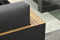 Garden Impressions Cube Loungebank Teak - Black