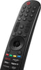 LG Magic Remote MR23GN - Universele afstandsbediening met spraakherkenning en toetsenbord - Zwart