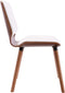 vidaXL - Eetkamerstoelen - 2 - st - kunstleer - wit