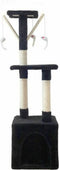 Krabpaal voor Katten Betty 30 x 30 x 110 cm Zwart