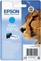 Epson T0712 - Inktcartridge - Origineel - Cyaan