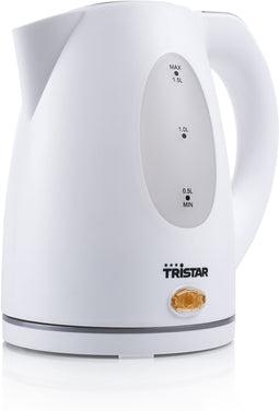 Tristar WK-1324 - Waterkoker 1.5L 2000W - 360° draaibaar - Wit