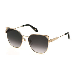 Just Cavalli SJC042 - Zonnebril Dames - UV400 - Grijs/Goud - ø 58 mm