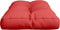 vidaXL Bankkussen pallet 70x40x10 cm rood