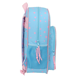 Schoolrugzak Lilo & Stitch Happy Hemelsblauw 32 x 38 x 12 cm