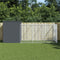 vidaXL - Hondenhok - met - ren - 214x457x181 - cm - gegalvaniseerd - staal - antraciet