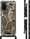 iMoshion Hoesje Geschikt voor Samsung Galaxy S20 Hoesje Met Koord - iMoshion Design Hoesje met Koord - Goud / Transparant / Goud